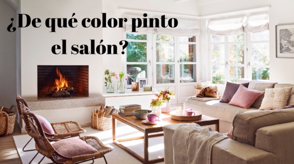 ¿De qué color pinto el salón? 