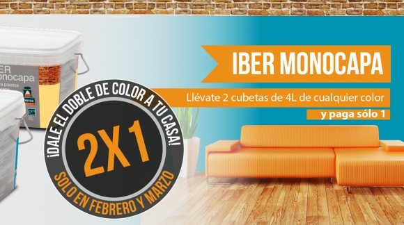 Pinta tu casa con nuestras pinturas AHORA CON OFERTA 2X1