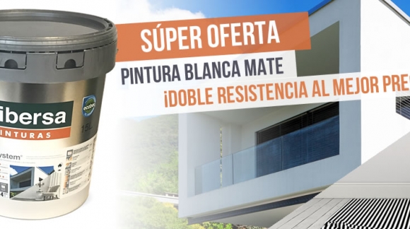 OFERTA: Nuestra pintura blanca al mejor precio