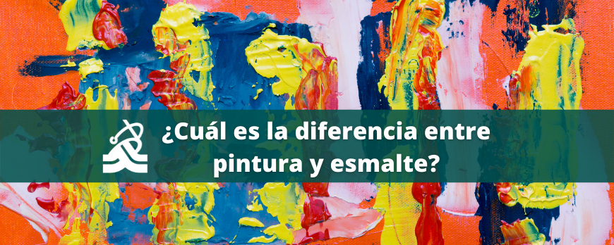 ¿Cuál es la diferencia entre pintura y esmalte?