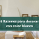 6 Razones para decorar con color blanco